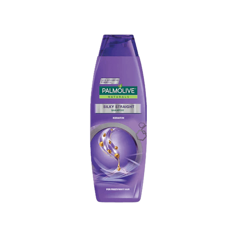 PALMOLIVE NATURALS SILKY STRAIGHT SHAMPOO 180ML - Nazar Jan's Supermarket