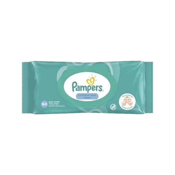 PAMPERS BABY WET WIPES 64PCS - Nazar Jan's Supermarket