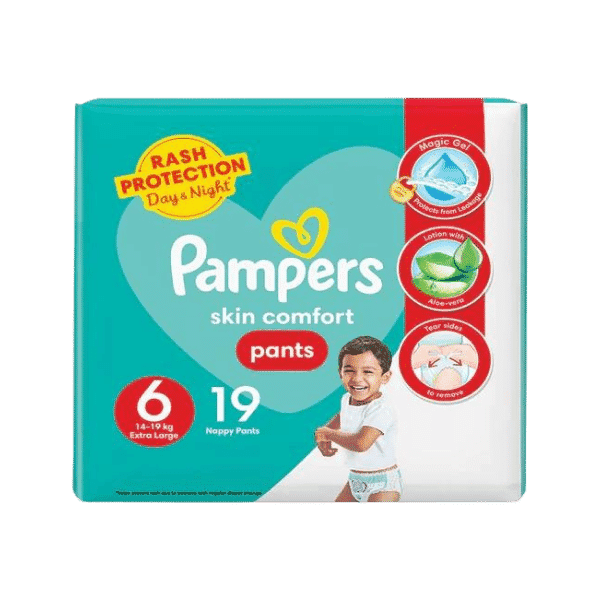 PAMPERS PANTS EXTRA LARGE 6 19 PANTS - Nazar Jan's Supermarket