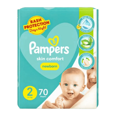 PAMPERS PANTS NEWBORN 2 - 74 DIAPERS - Nazar Jan's Supermarket