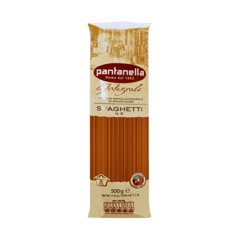 PANTANELLA WHOLE WHEAT SPAGHETTI PASTA NO. 5, 500G - Nazar Jan's Supermarket