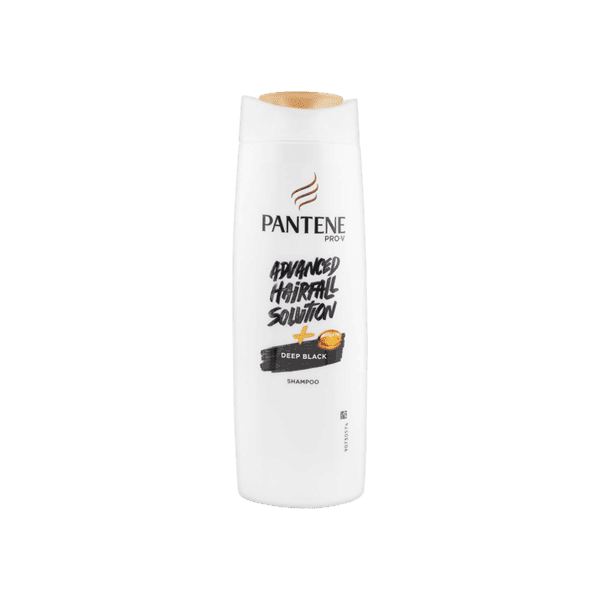 PANTENE ADVANCED HAIRFALL SOLUTION DEEP BLACK SHAMPOO 185ML - Nazar Jan's Supermarket