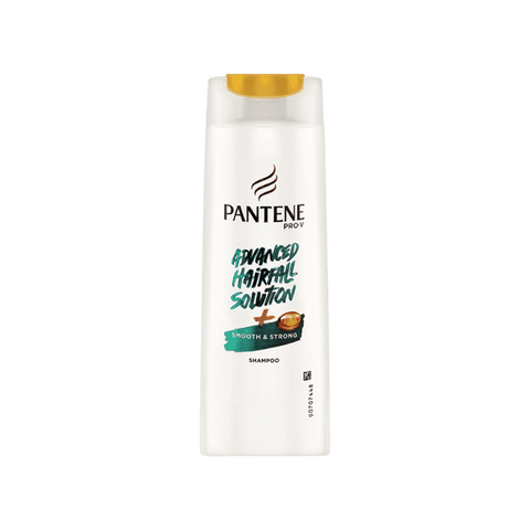 PANTENE ADVANCED HAIRFALL SOLUTION SMOOTH AND STRONG SHAMPOO 185ML - Nazar Jan's Supermarket