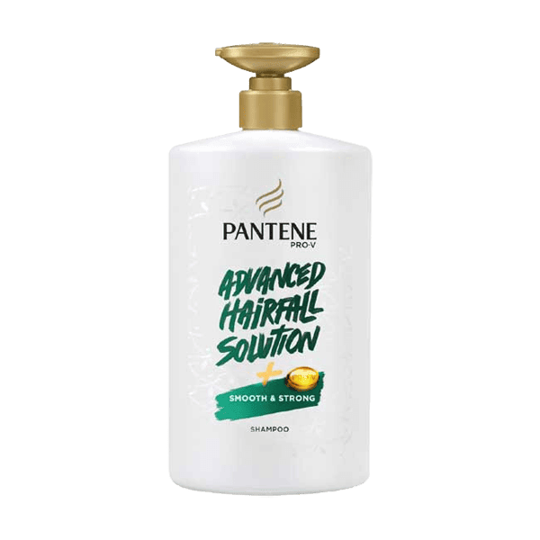 PANTENE ADVANCED HAIRFALL SOLUTION SMOOTH & STRONG SHAMPOO 1LTR - Nazar Jan's Supermarket