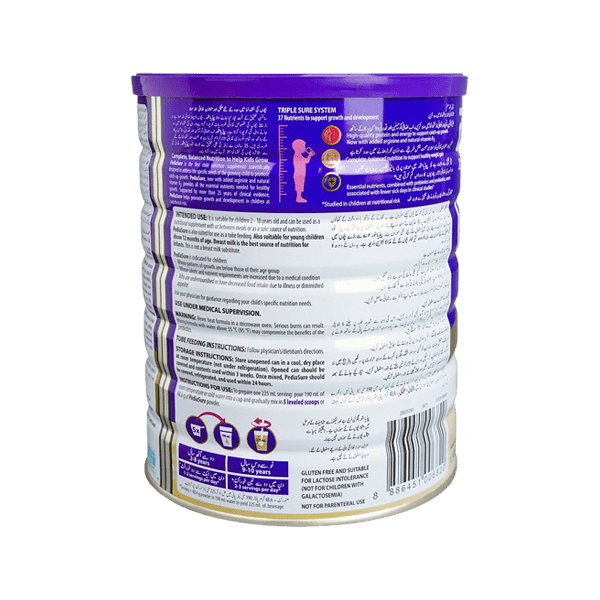 PEDIA SURE VANILLA MILK POWDER 1.6KG - Nazar Jan's Supermarket