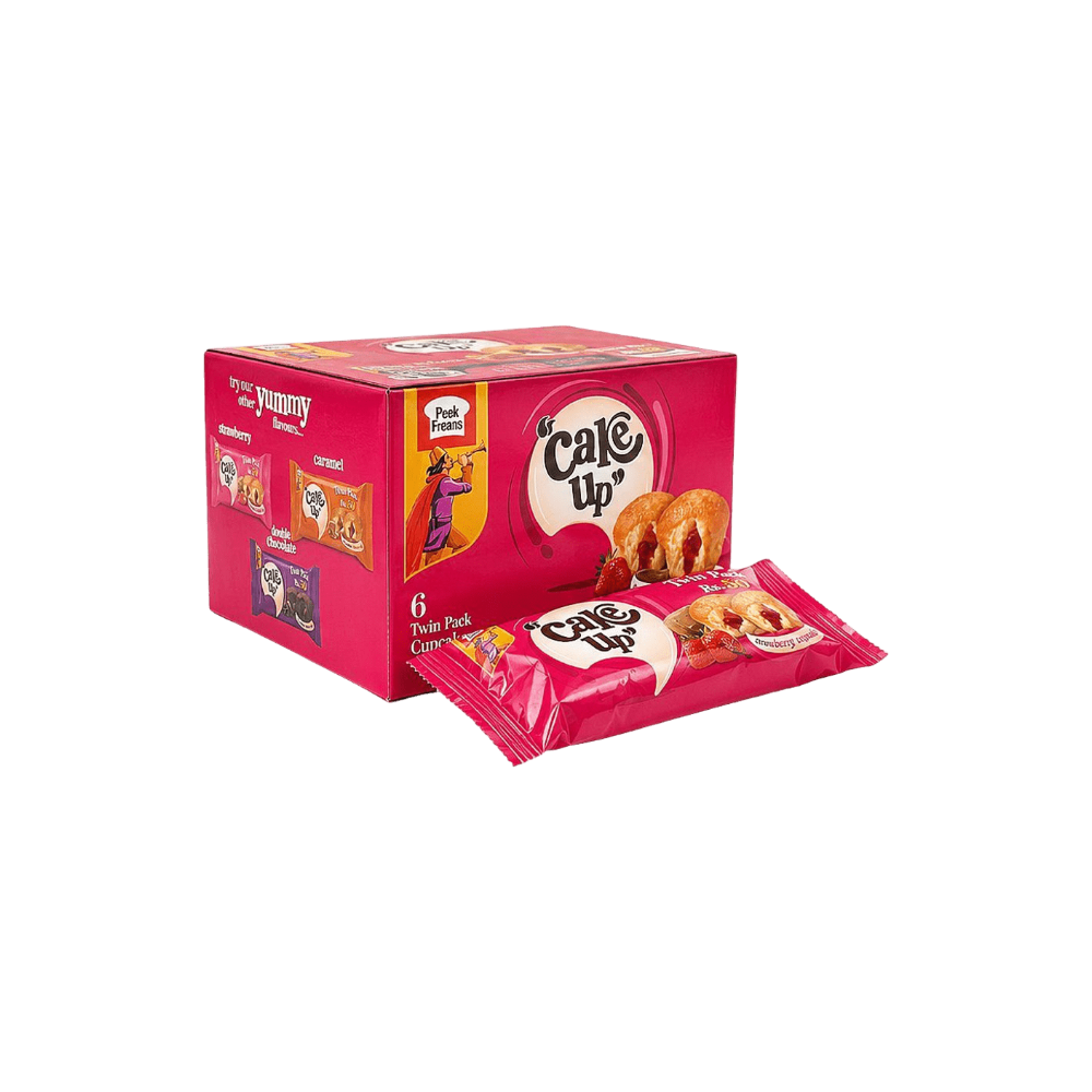 Peek Freans Cake Up Strawberry Twin Pack – Pack of 6 (1x6)
