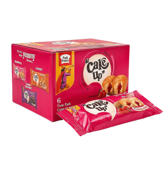 Peek Freans Cake Up Strawberry Twin Pack – Pack of 6 (1x6)