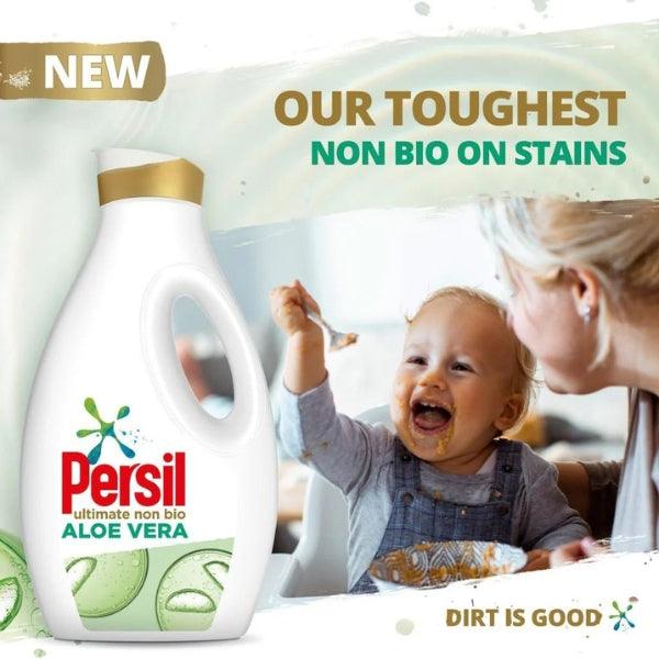 Persil Ultimate Non Bio Aloe Vera Liquid Detergent Laundry Washing 1215ml - Nazar Jan's Supermarket