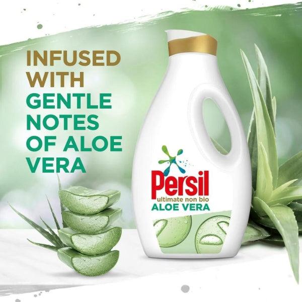 Persil Ultimate Non Bio Aloe Vera Liquid Detergent Laundry Washing 1215ml - Nazar Jan's Supermarket