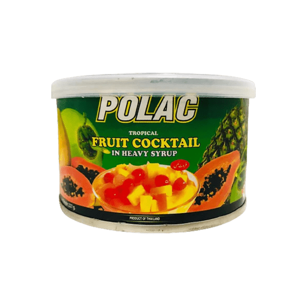 POLAC FRUIT COCKTAIL SYRUP 227GM - Nazar Jan's Supermarket