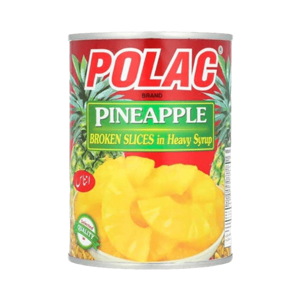 POLAC PINEAPPLE BROKEN SLICE 565GM - Nazar Jan's Supermarket