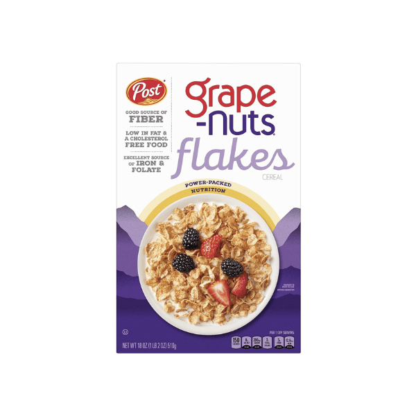 POST GRAPE NUTS FLAKES CEREAL 510G - Nazar Jan's Supermarket
