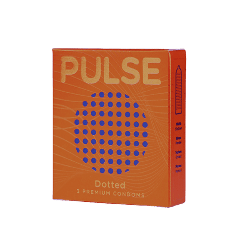 PULSE DOTTED CONDOMS 3PCS - Nazar Jan's Supermarket