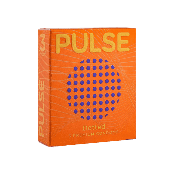 PULSE DOTTED CONDOMS 3PCS - Nazar Jan's Supermarket