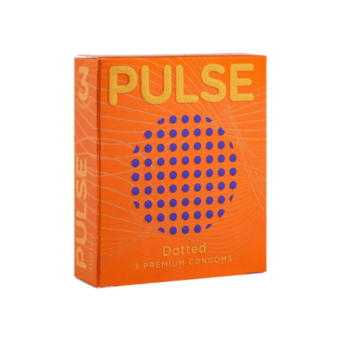 PULSE DOTTED CONDOMS 3PCS - Nazar Jan's Supermarket