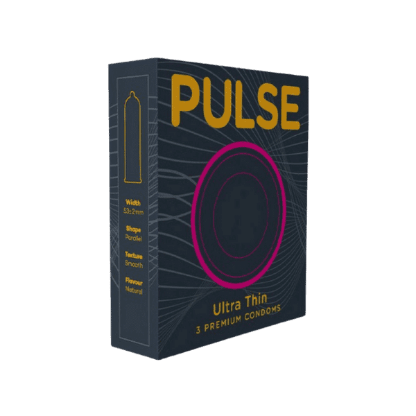 PULSE ULTRA THIN CONDOMS 3PCS - Nazar Jan's Supermarket