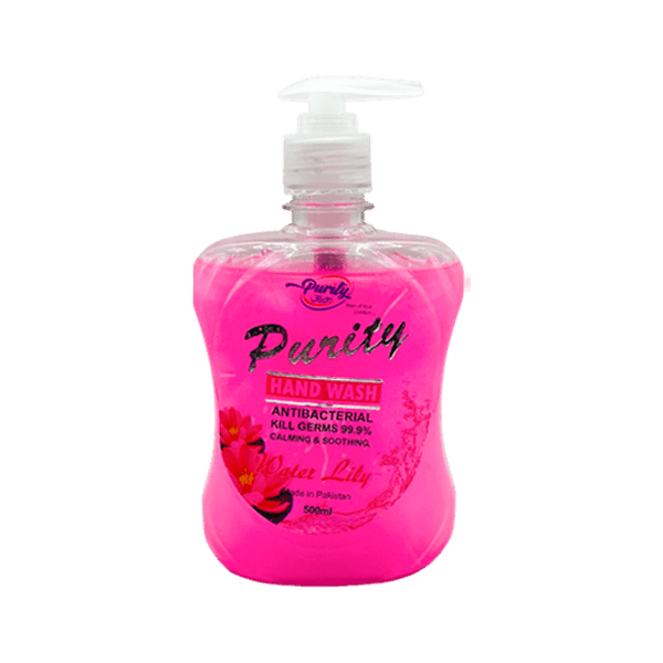 PURITY WATER LILY ANTIBACTERIAL HAND WASH 500ML - Nazar Jan's Supermarket