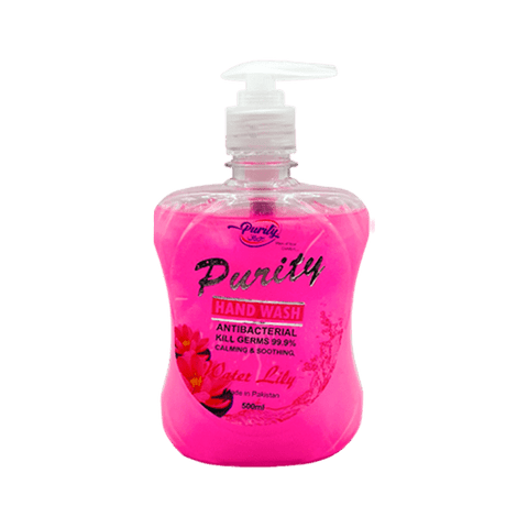 PURITY WATER LILY ANTIBACTERIAL HAND WASH 500ML - Nazar Jan's Supermarket