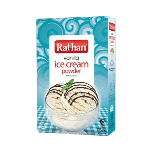 RAFHAN VANILLA ICE CREAM POWDER 275GM - Nazar Jan's Supermarket