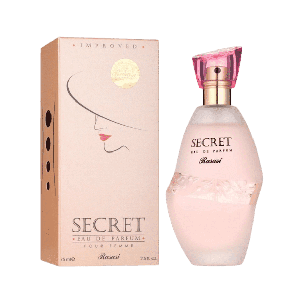 RASASI SECRET POUR FEMME PARFUM FOR WOMEN 75ML - Nazar Jan's Supermarket