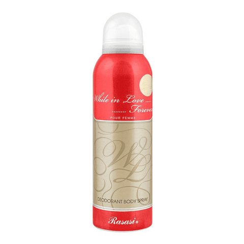 RASASI WHILE IN LOVE FOREVER DEODORANT BODY SPRAY 200ML - Nazar Jan's Supermarket