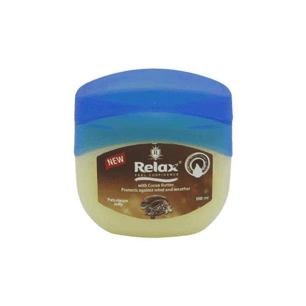 RELAX COCOA BUTTER PETROLEUM JELLY 100ML - Nazar Jan's Supermarket