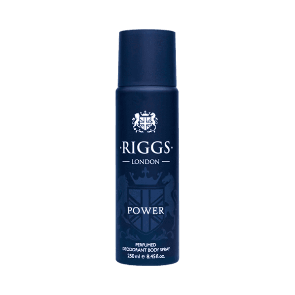 RIGGS LONDON POWER DEODORANT BODY SPRAY 250ML - Nazar Jan's Supermarket