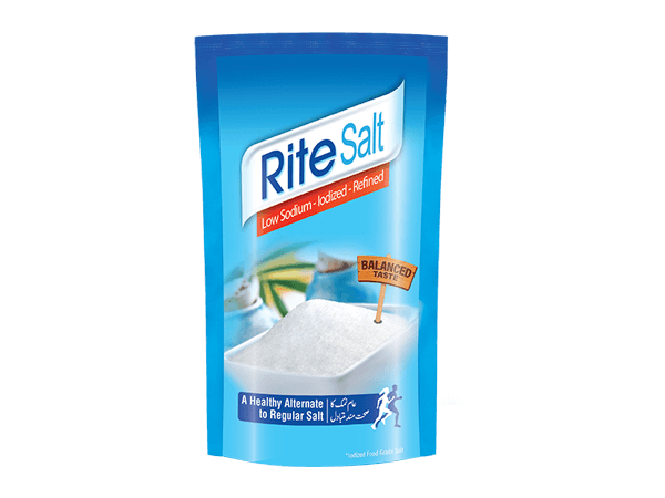 RITE SALT LOW SODIUM 500G POUCH - Nazar Jan's Supermarket