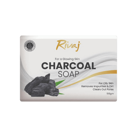 RIVAJ UK CHARCOAL SOAP 100G - Nazar Jan's Supermarket