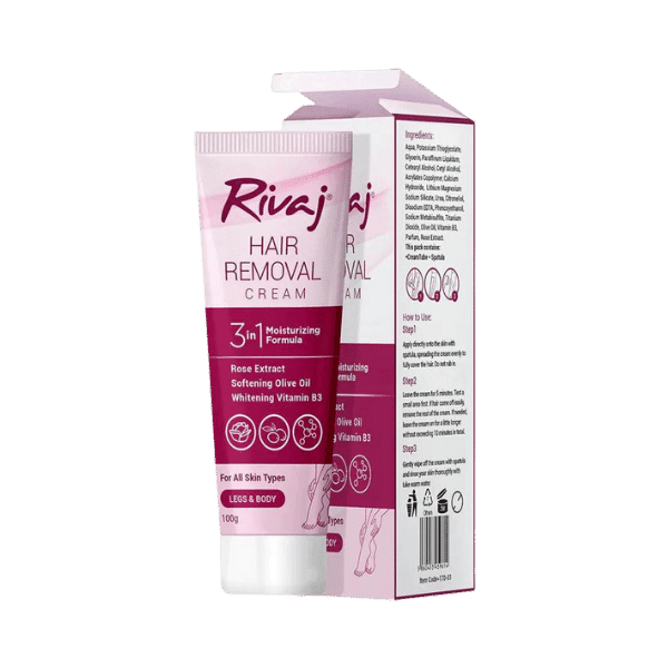 RIVAJ UK HAIR REMOVAL CREAM LEGS & BODY 100GM - Nazar Jan's Supermarket