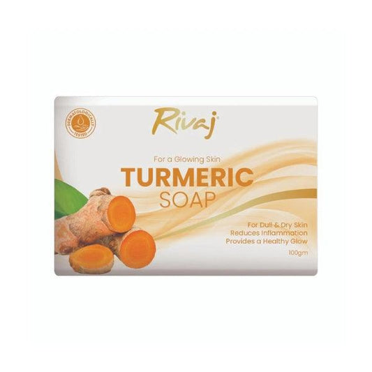 RIVAJ UK TURMERIC SOAP 100G - Nazar Jan's Supermarket