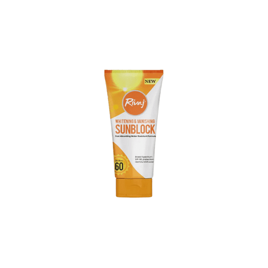 RIVAJ UK WHITENING & VANISHING SUNBLOCK ANTI-SPOTS 50ML - Nazar Jan's Supermarket