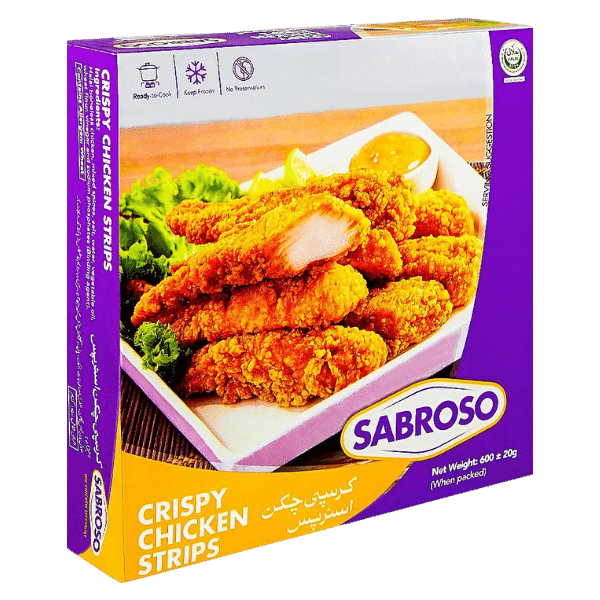 SABROSO CRISPY CHICKEN STRIPS 600G - Nazar Jan's Supermarket