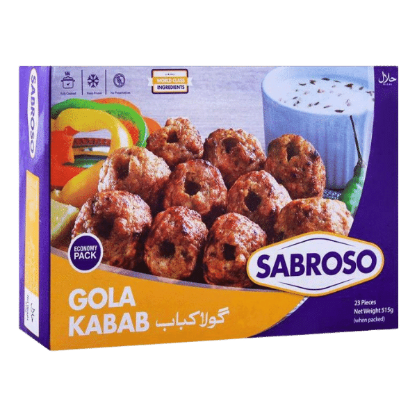 SABROSO GOLA KABAB 24PCS 515G - Nazar Jan's Supermarket