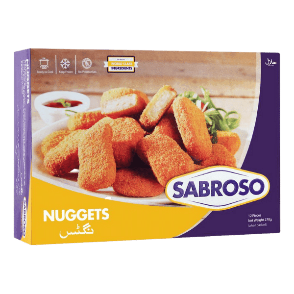 SABROSO NUGGETS 12PCS 270G - Nazar Jan's Supermarket