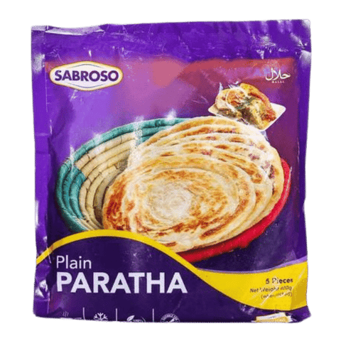 SABROSO PLAIN PARATHA 5PCS 400G - Nazar Jan's Supermarket