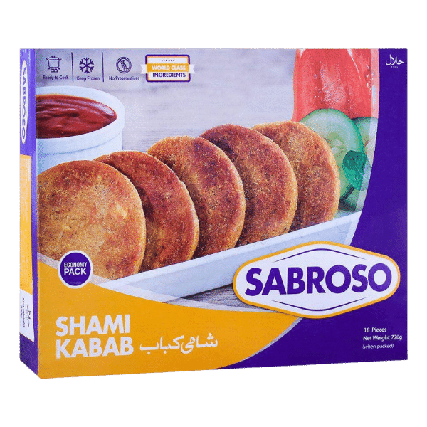 SABROSO SHAMI KABAB 15PCS 600G - Nazar Jan's Supermarket