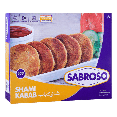 SABROSO SHAMI KABAB 15PCS 600G - Nazar Jan's Supermarket