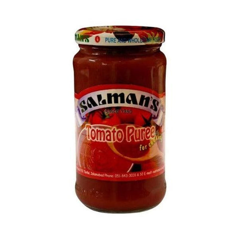 SALMANS TOMATO PUREE 370GM - Nazar Jan's Supermarket