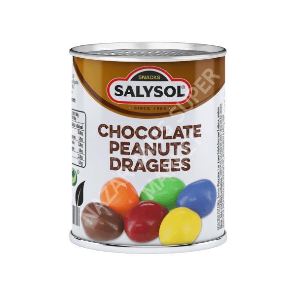 SALYSOL CHOCOLATE PEANUTS DRAGEES 60GM - Nazar Jan's Supermarket