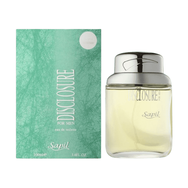 SAPIL DISCLOSURE FOR MEN PERFUME 100ML (GREEN) - Nazar Jan's Supermarket