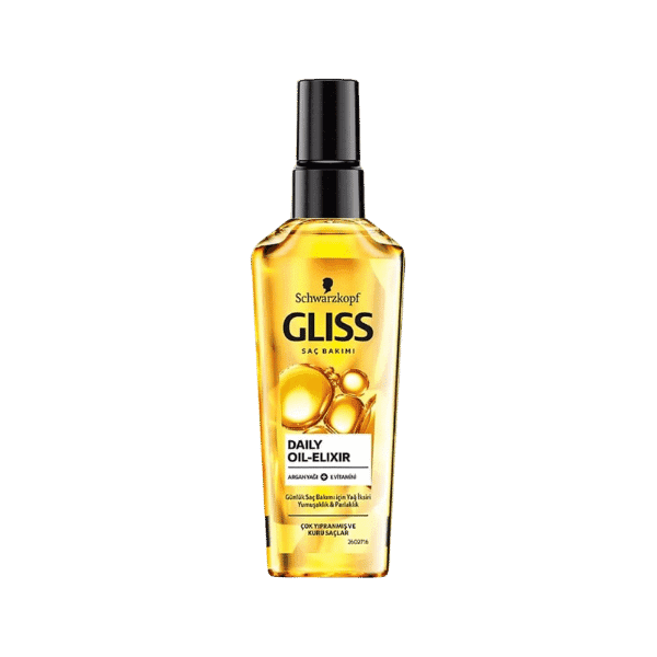 SCHWARZKOPF GLISS DAILY HAIR OIL 75ML - Nazar Jan's Supermarket