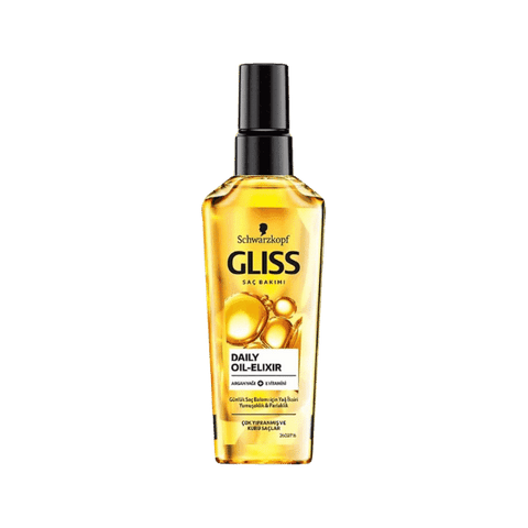 SCHWARZKOPF GLISS DAILY HAIR OIL 75ML - Nazar Jan's Supermarket