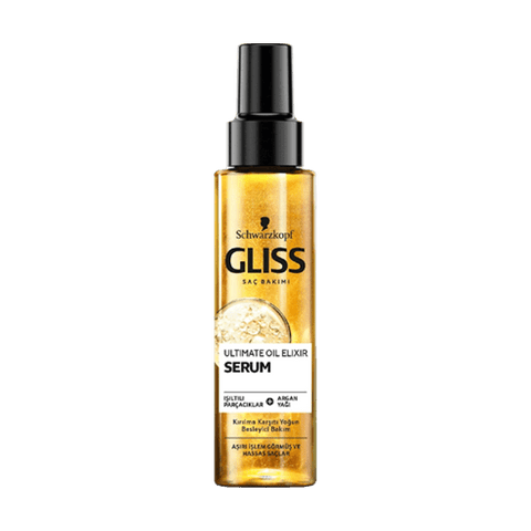 SCHWARZKOPF GLISS ULTIMATE OIL ELIXIR HAIR SERUM 100ML - Nazar Jan's Supermarket