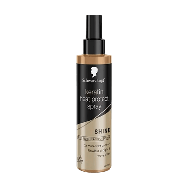 Schwarzkopf Keratin Heat Protect Shine Spray 200ml - Nazar Jan's Supermarket