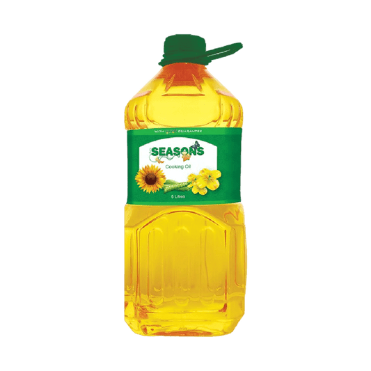 SEASONS COOKING OIL 5LTR - Nazar Jan's Supermarket