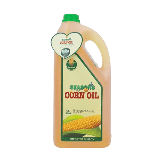 SEASONS CORN OIL 4.5LTR - Nazar Jan's Supermarket