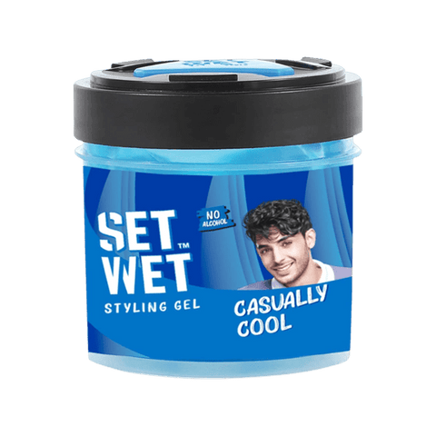 SET WET CASUALLY COOL STYLING GEL 250G - Nazar Jan's Supermarket