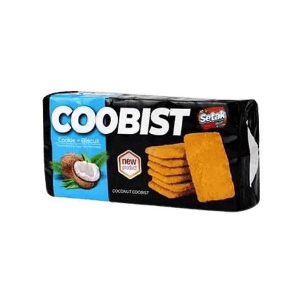SETAK COOBIST COCONUT BISCUIT 225G - Nazar Jan's Supermarket