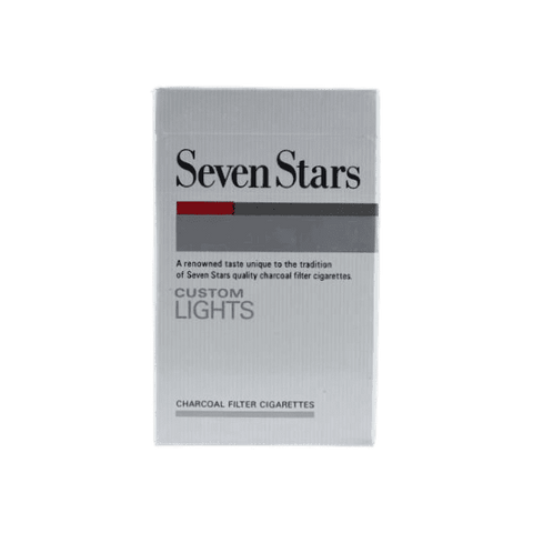 SEVEN STAR CUSTOM LIGHTS CIGARETTES - Nazar Jan's Supermarket